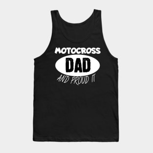 Motocross dad Tank Top